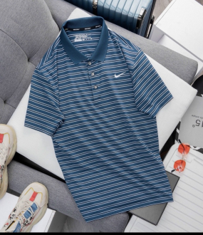 Polo nike golf sọc xanh