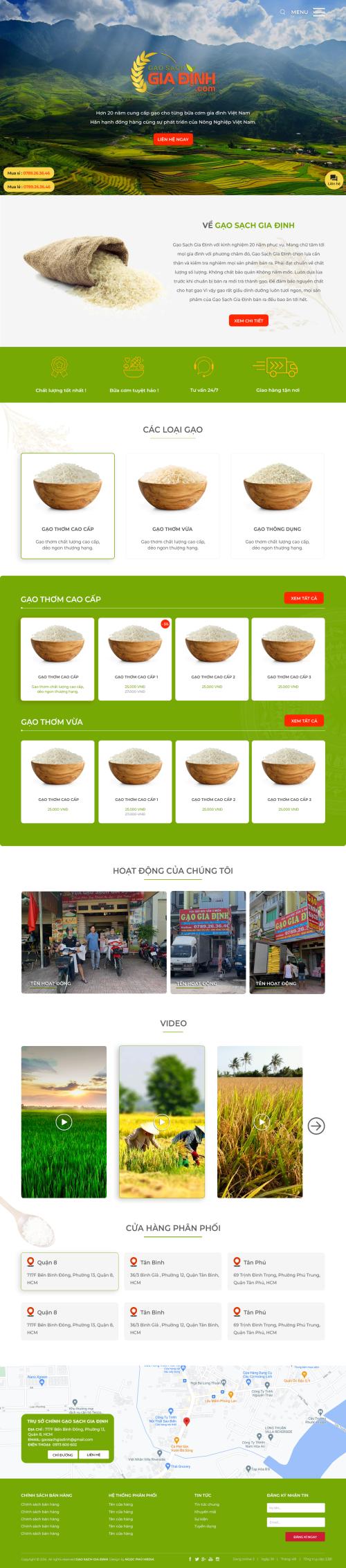 Gạo sạch Gia Định