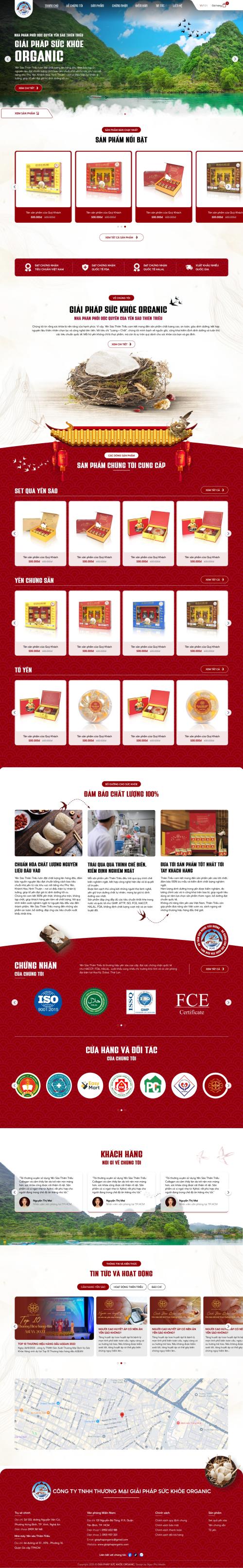 Giải pháp sức khỏe Organic